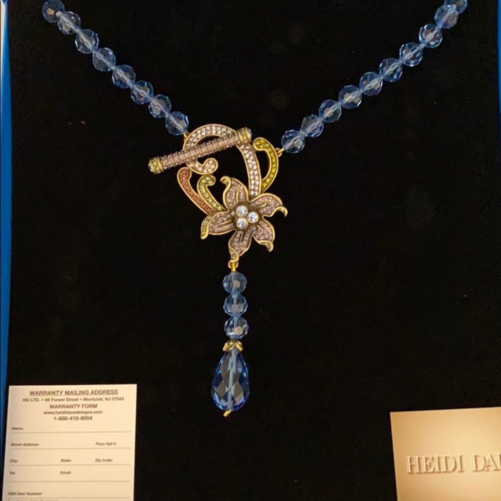Heidi Daus necklace.